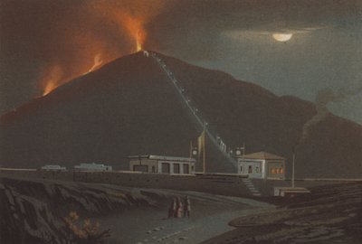 Eruzione del Vesuvio, 1880 da German School