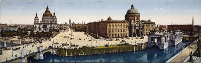 Veduta di Berlino al volgere del secolo da German School