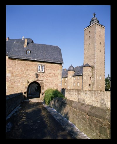 Veduta del Castello di Steinau da German School