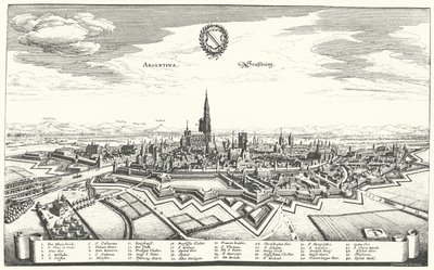 Veduta di Strasburgo da German School