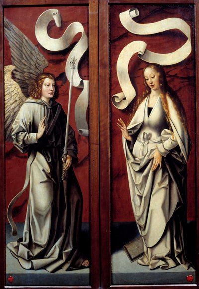 Vergine Maria e Angelo dell