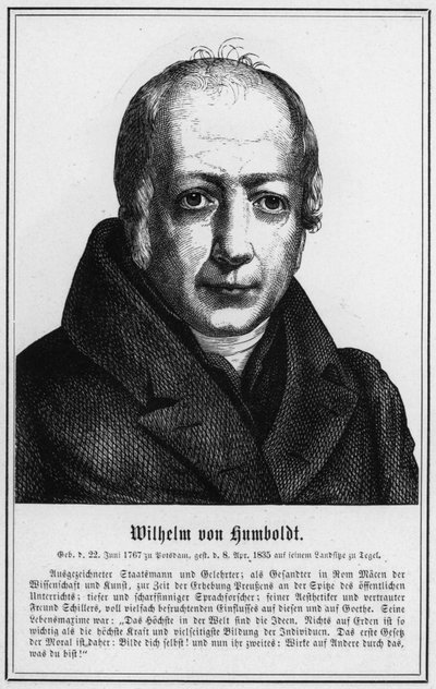 Wilhelm von Humboldt da German School