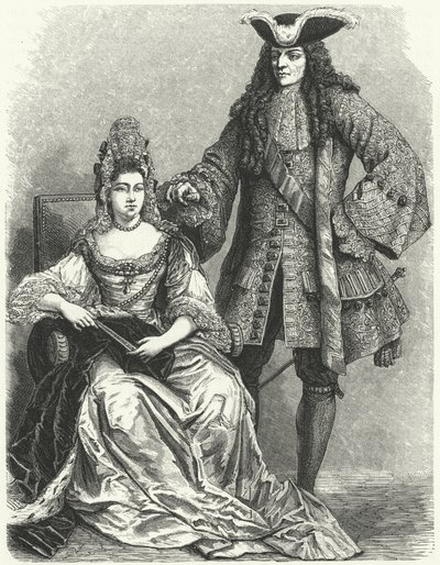 Guglielmo III e Maria II, re e regina d