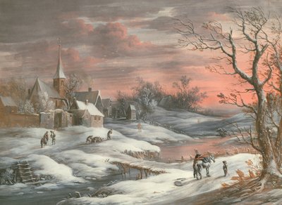 Paesaggio invernale da German School