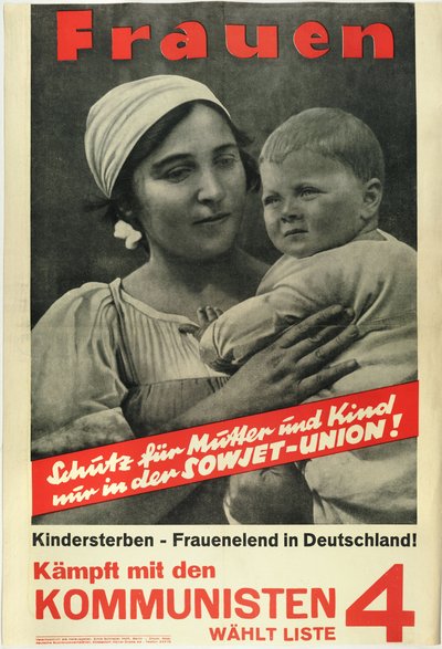 Donne! Combattete con i comunisti, votate Lista 4 da German School