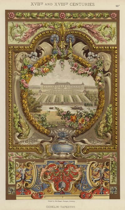 XVII e XVIII secolo, arazzi Gobelin da German School