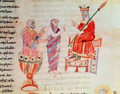 Zoroastro o Zarathustra consulta gli oracoli da German School
