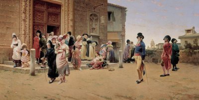 Uscendo dalla chiesa da Germán Álvarez Algeciras