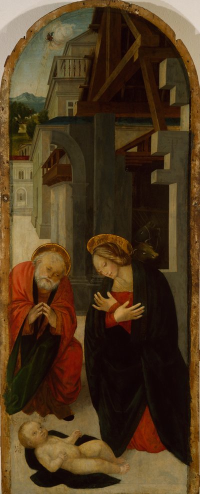 Adorazione del Bambino Gesù da Gerolamo Giovenone