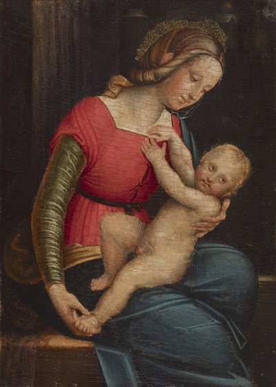 Madonna col Bambino, c.1530-50 da Gerolamo Giovenone