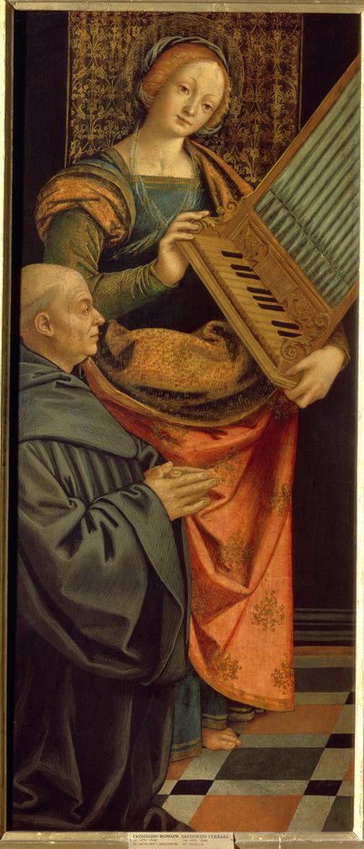 Santa Cecilia di Roma da Gerolamo Giovenone