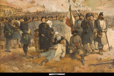 Battaglia della Chernaya da Gerolamo Induno