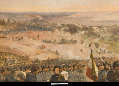 Battaglia della Chernaya da Gerolamo Induno