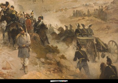 Battaglia della Chernaya da Gerolamo Induno