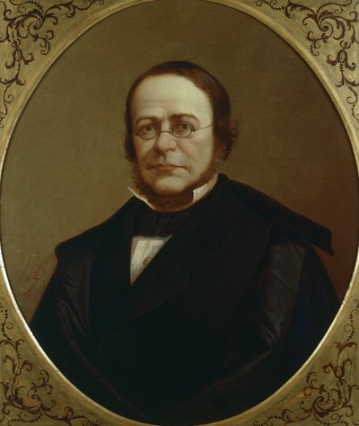 Conte Camillo Benso di Cavour da Gerolamo Induno