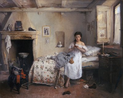 Premonizione dolorosa da Gerolamo Induno