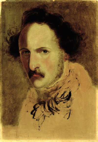 Ritratto di Gaetano Donizetti (1797-1848) da Gerolamo Induno
