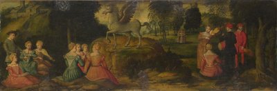 Pegaso e le Muse, c.1540 da Gerolamo Romanino