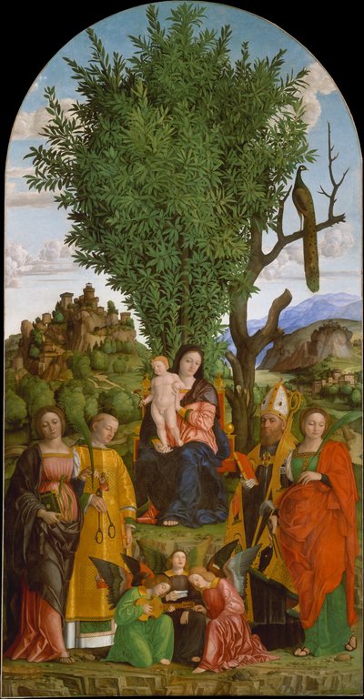 Madonna col Bambino e santi da Gerolamo dai Libri