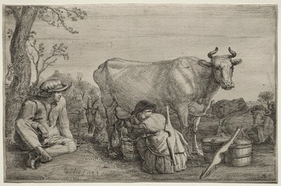La lattaia da Gerrit Claesz. Bleker
