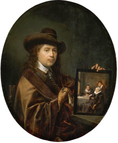 Autoritratto da Gerrit Dou