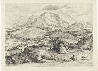 Paesaggio montano da Gerrit Gauw