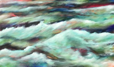 Pasqua del Pacifico, 2018 (acrilico su tela) da Gerrit Greve