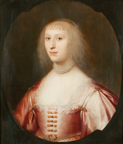 Ritratto di Amalia di Solms-Braunfels 1602-1675 da Gerrit van Honthorst