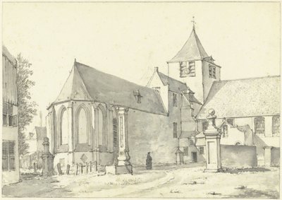 La chiesa di Laeken presso Bruxelles da Gerrit Lamberts