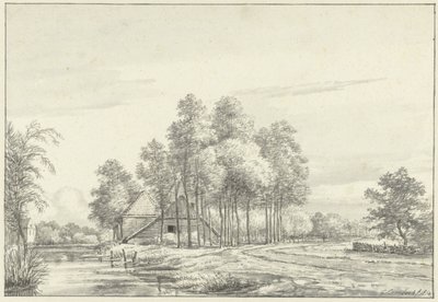 Veduta presso Oudewater da Gerrit Lamberts
