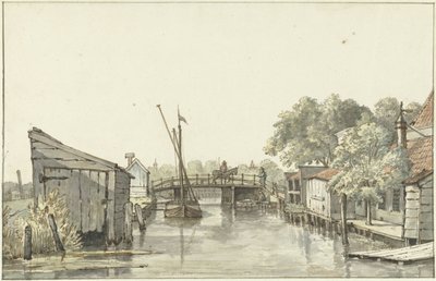 Veduta della Ringdijk sul ponte Schulp, verso il lato di Utrecht dell