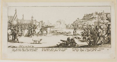 Il plotone di esecuzione, tavola dodici da Le grandi miserie della guerra da Gerrit Lucasz van Schagen