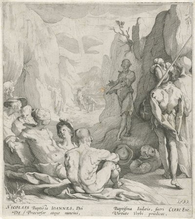 Predicazione di Giovanni Battista da Gerrit Pietersz. Sweelink
