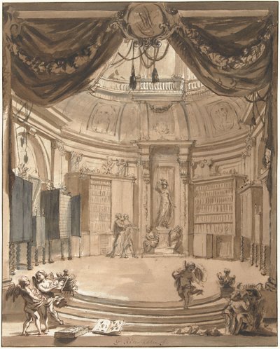 La camera delle rarità di Levinus Vincent da Gerrit Rademaker