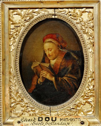 Femme agee: la mere de Rembrandt ... da Gerrit or Gerard Dou