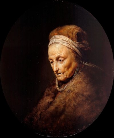 Ritratto della madre di Rembrandt da Gerrit Dou