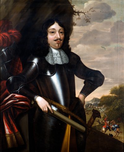 Ritratto, chiamato James Graham da Gerrit van (manner of) Honthorst