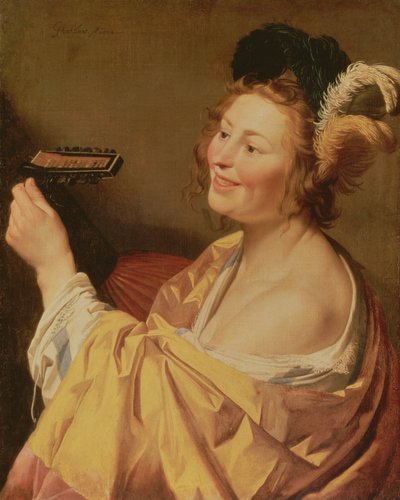 Un musicista, 1624 da Gerrit van Honthorst