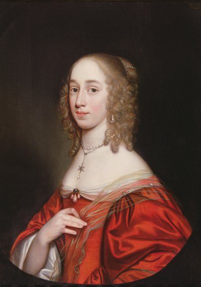 Ritratto di una nobildonna, mezzo busto da Gerrit van Honthorst