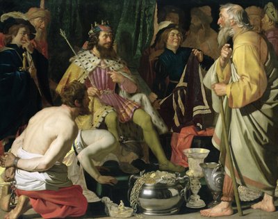 Creso e Solone da Gerrit van Honthorst