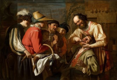 Il dentista da Gerrit van Honthorst