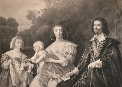 George Villiers, Duca di Buckingham e famiglia, 1628, 1904 da Gerrit van Honthorst