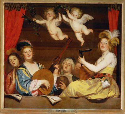 Il concerto ... da Gerrit van Honthorst