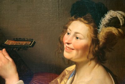 Suonatore di liuto da Gerrit van Honthorst