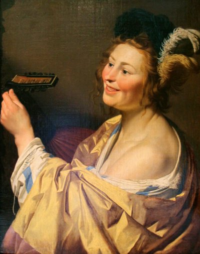 Suonatore di liuto da Gerrit van Honthorst