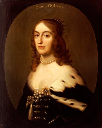 Ritratto di Elisabetta, regina di Boemia da Gerrit van Honthorst