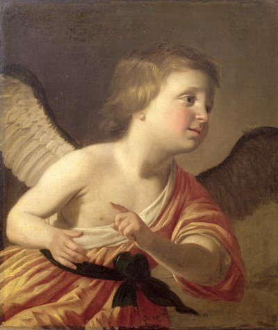 Ritratto del giovane Principe Maurizio di Boemia (1620-53) come Cupido da Gerrit van Honthorst
