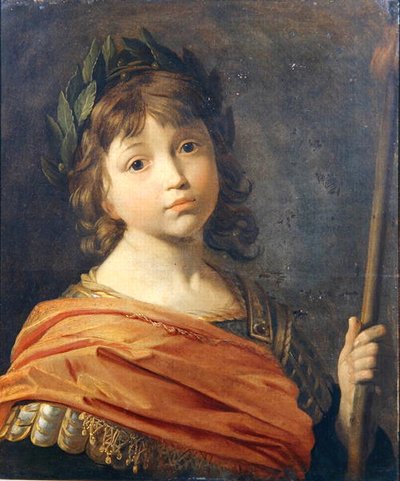 Principe Rupert (1619-82) da ragazzo come Marte da Gerrit van Honthorst