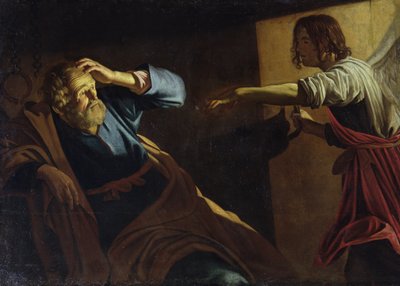 San Pietro liberato dalla prigione da Gerrit van Honthorst