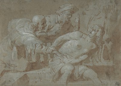 Susanna e i vecchioni, inizio 17°-metà 17° secolo da Gerrit van Honthorst